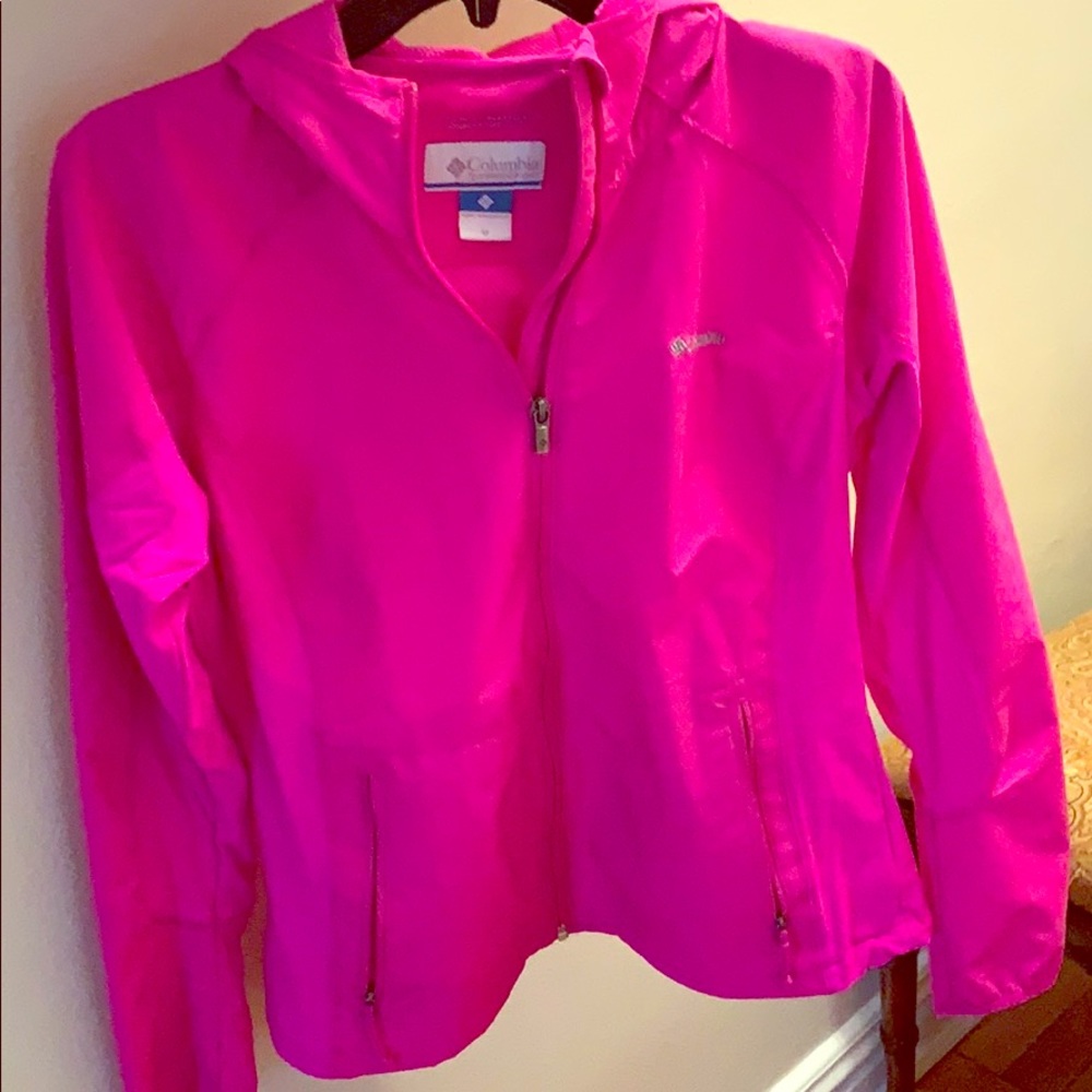 Columbia pink jacket size medium